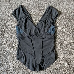 Medium Olive Free People top